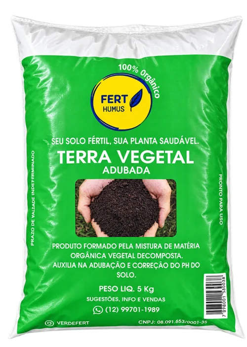 Terra vegetal Fert Humus, 5 kg